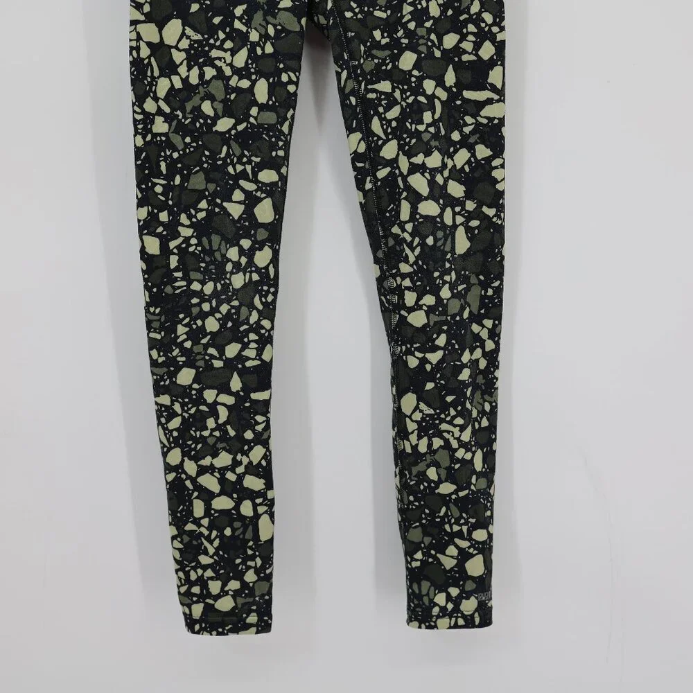 Burton Womens Terrazzo Print‎ Performance Leggings Stretch Activewear XXS